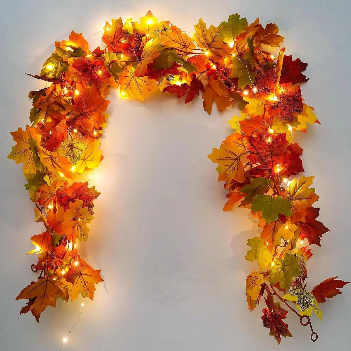 Artificial Fall Maple Leaf Garland – 2M