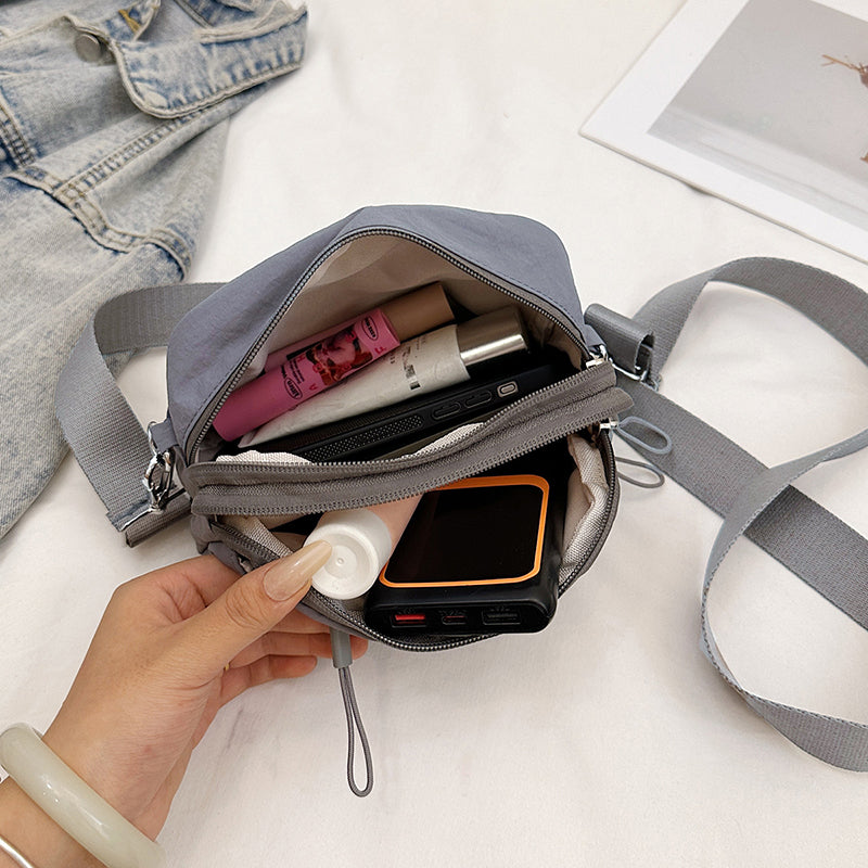CozyGlow Mini Nylon Crossbody Bag – Lightweight Phone Purse