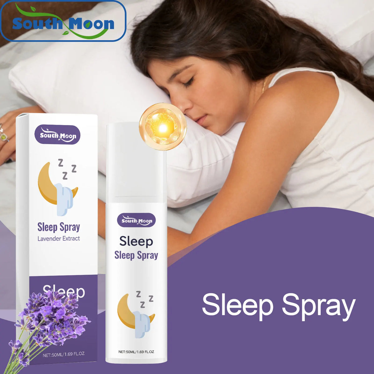 Lavender Sleep Spray Pillow Mist, 30ml