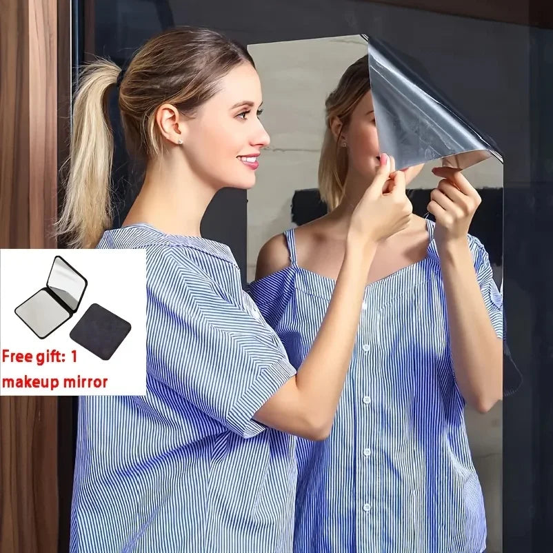 3D Acrylic Mirror Wall Stickers