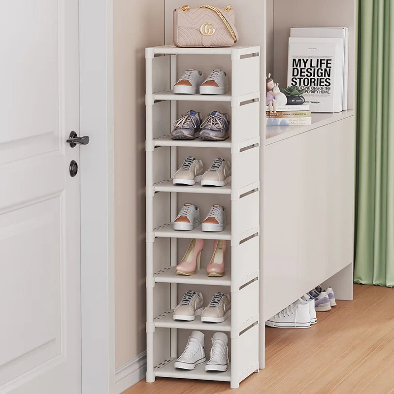 8-Tier Stackable Shoe Rack – Holds 48 Pairs