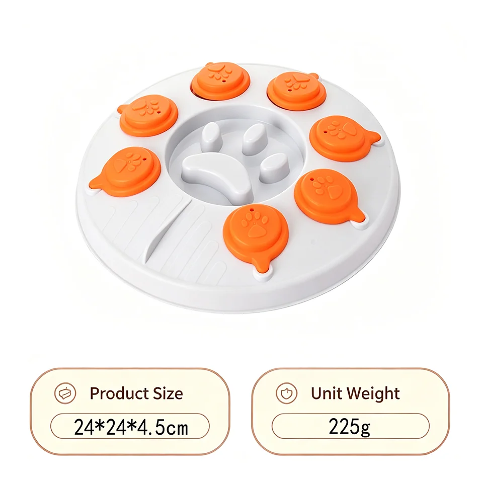 Slow Feeder Dog Bowl (Anti-Gulp Puzzle Bowl)