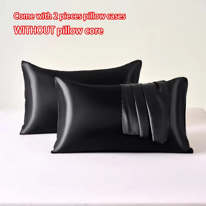 Satin Pillowcase Pair