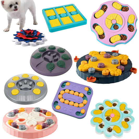 Slow Feeder Dog Bowl (Anti-Gulp Puzzle Bowl)