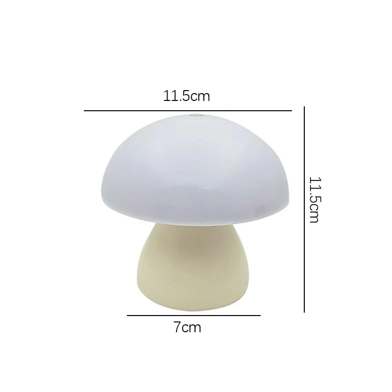 Mushroom Touch Lamp – Dimmable LED Table Light