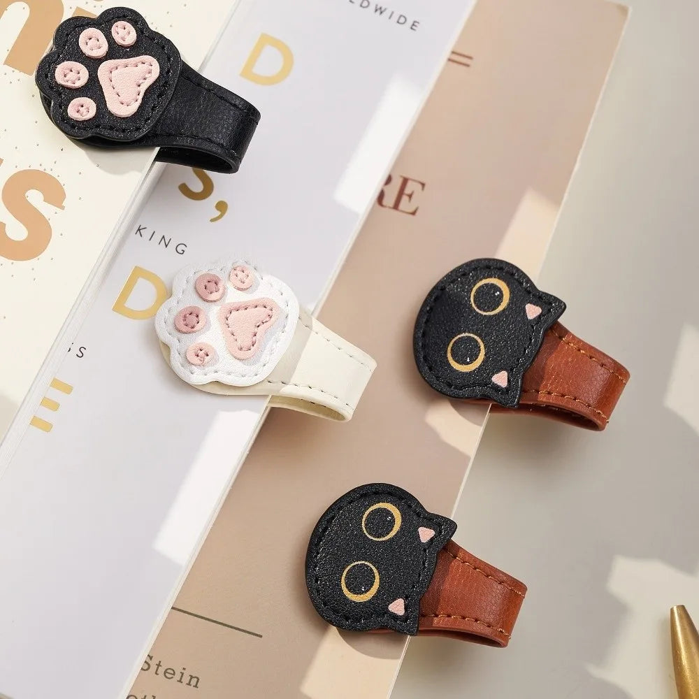 Cat Paw Magnetic Bookmarks 4pcs