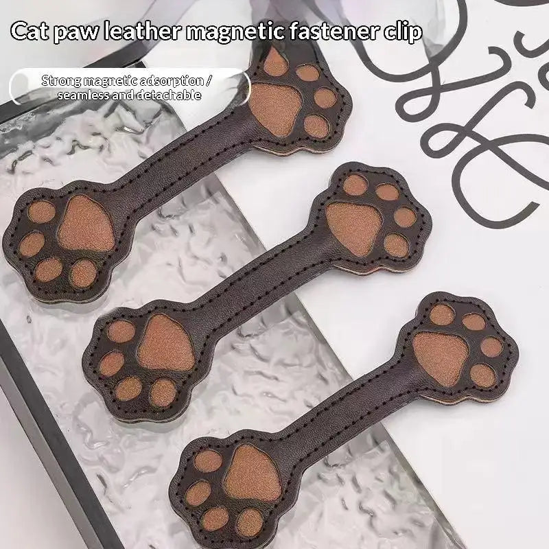 Cat Paw Magnetic Bookmarks 4pcs