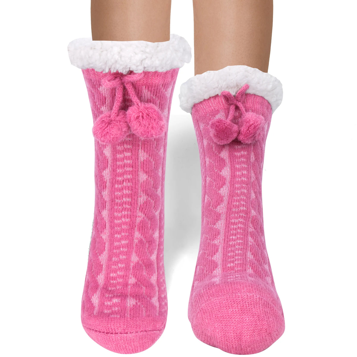Fuzzy Non-Slip Cabin Slipper Socks