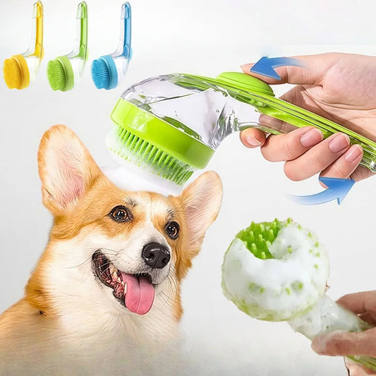 Silicone Pet Bath Brush
