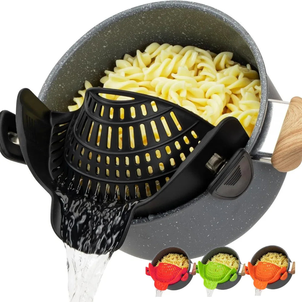 Snap-On Silicone Pot Strainer