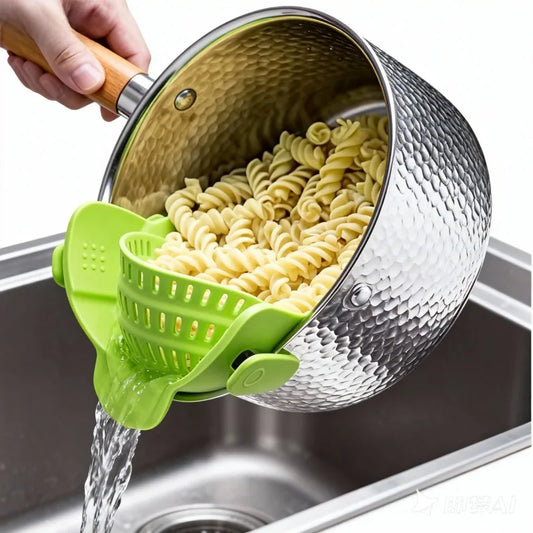 Snap-On Silicone Pot Strainer