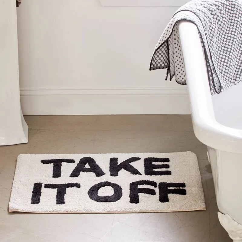 Soft Bathroom Plush Rug – Quick-Dry Non-Slip