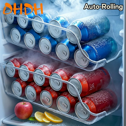 Stackable Refrigerator Organizer Bin Set
