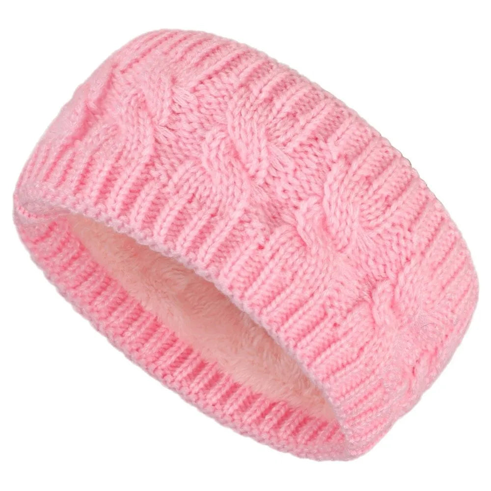 Wide Knit Ear-Warmer Headband
